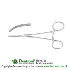 Leriche Haemostatic Forcep Curved - 1 x 2 Teeth Stainless Steel, 15 cm - 6"